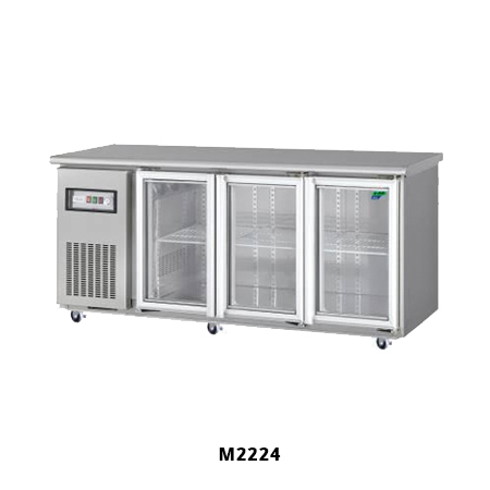 M2224 Under Bench Fridges with 3 Glass Doors for Sale
