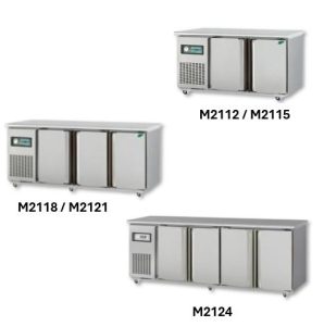 Standard Under-Counter Chiller and Freezer Combo M2112 M2115 M2118 M2121 M2124