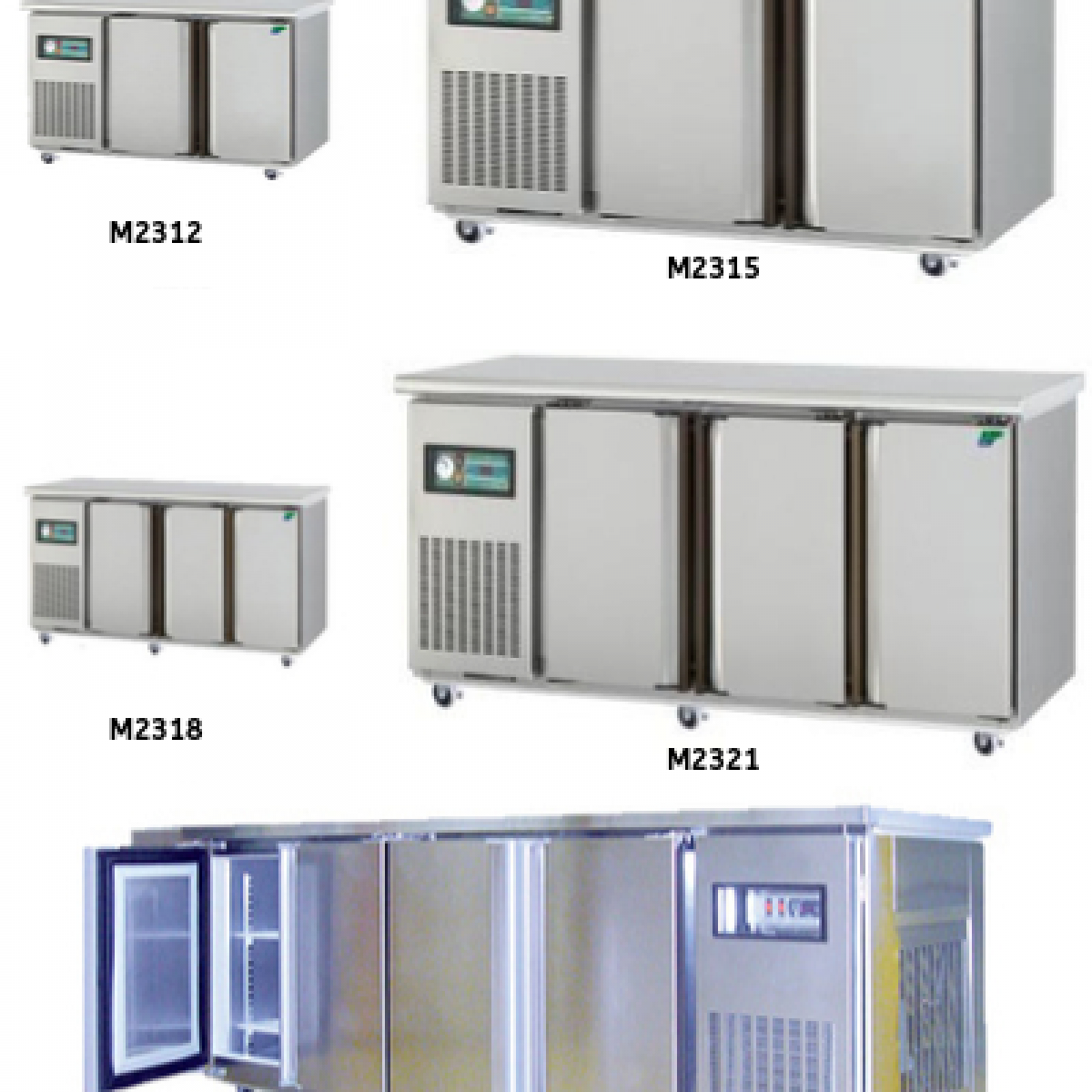 Standard Under Counter Storage Freezers 