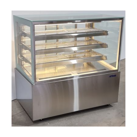 Paris Hot Food Display Cabinets for Cafes and Bakeries