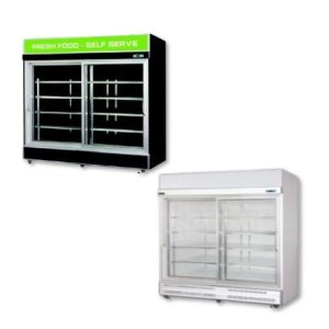 Sliding Glass Door Fridges for Sale with Australia Wide Onsite Delivery