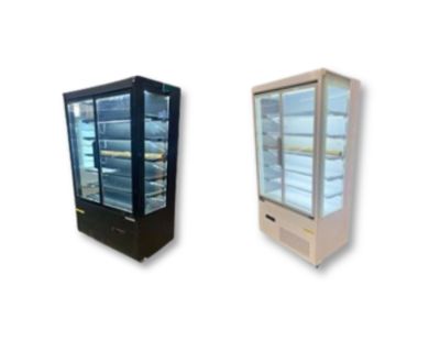 Coldmart Mode Green Slim-line Glass Door Fridges