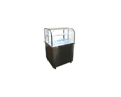 Cuisine Curved Glass Food Display Cabinet