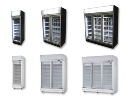 <strong>Glass Door Display Freezers</strong>